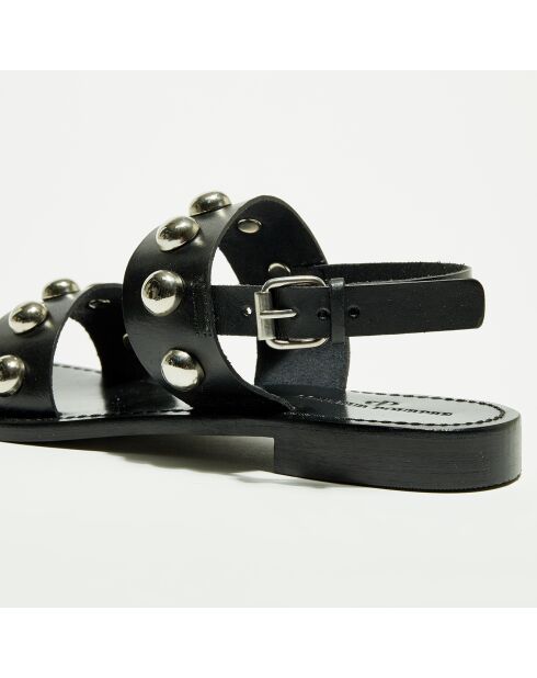 Sandales en Cuir Yaha noires
