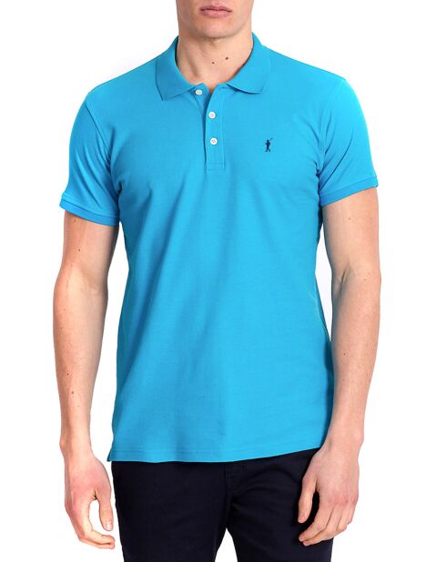 Polo Mini Rigby bleu turquoise