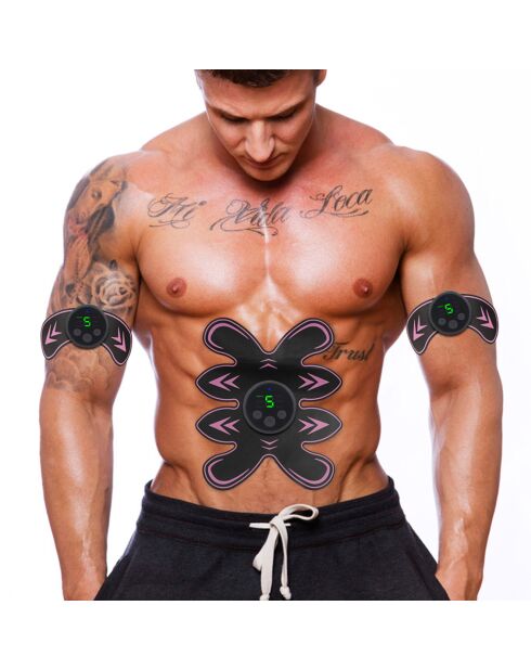 Set de 3 électrostimulateurs musculaires violets