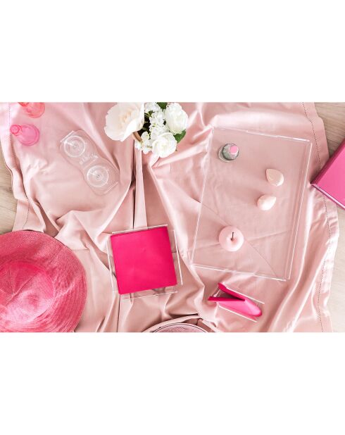 Porte-Serviettes de table Bon Ton transparent - 22x22x7.5 cm