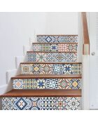 5 Bandes adhèsives Puig i Cadafalch multicolores - 16.6x100 cm