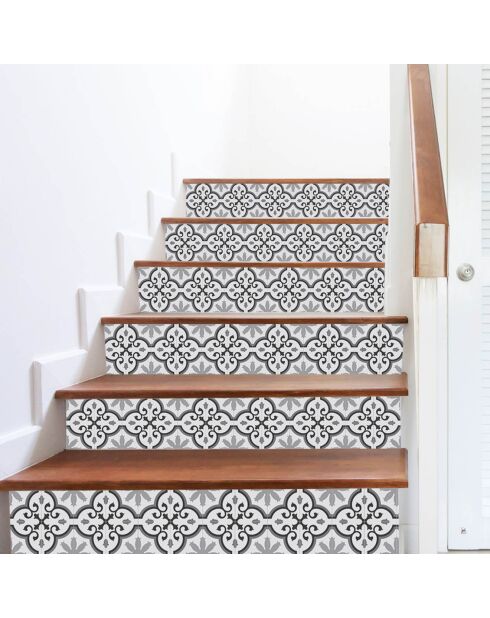 5 Bandes adhésives Connect Parisian anthracite - 16.6x100 cm