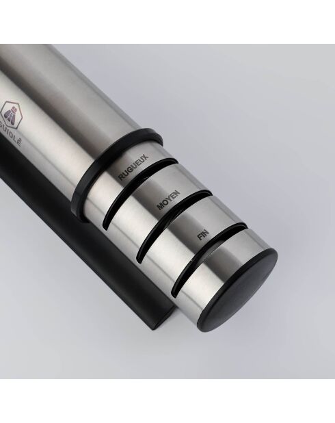 Aiguiseur 3 systèmes noir/gris