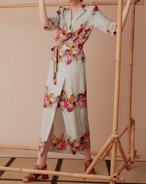 Robe Blondie bleu turquoise