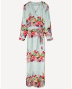 Robe Blondie bleu turquoise
