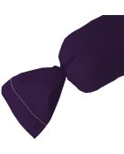 Taie de traversin 100% Satin de Coton aubergine