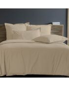 Housse de couette 100% Percale de Coton ficelle