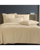 Housse de couette 100% Satin de Coton ficelle