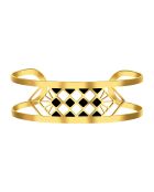 Modamia Armreif aus vergoldetem Stahl