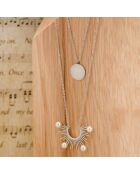 Collier Yagarys en Acier argenté