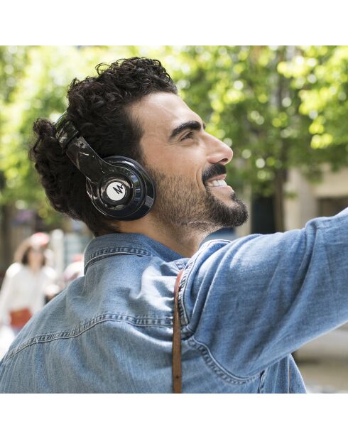 Casque Bluetooth Magnussen H1 noir brillant