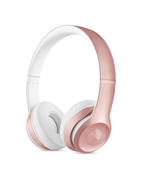 Casque Bluetooth Magnussen H2 rose/doré