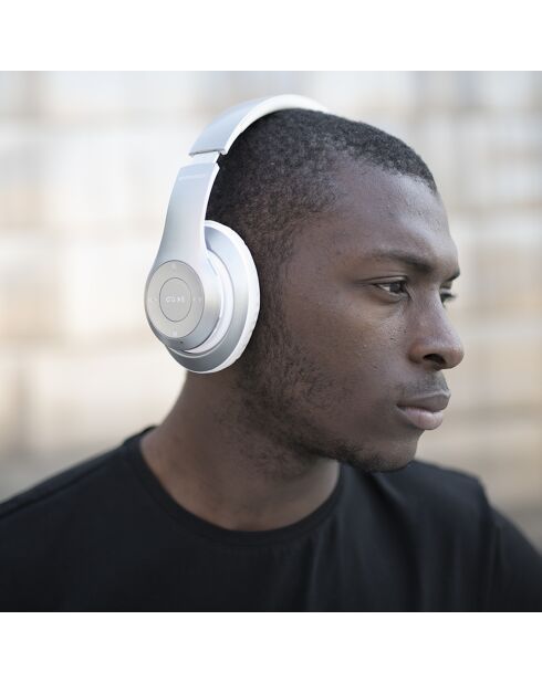 Casque Bluetooth Magnussen H2 argenté