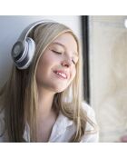 Cuffie Bluetooth Magnussen H2 argentate