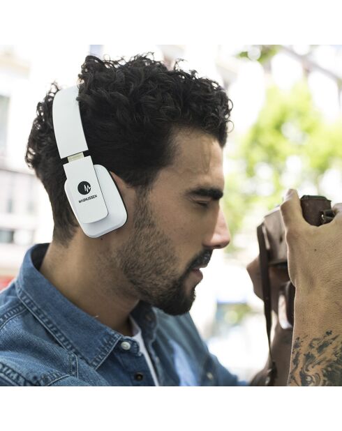 Casque Bluetooth Magnussen H4 blanc