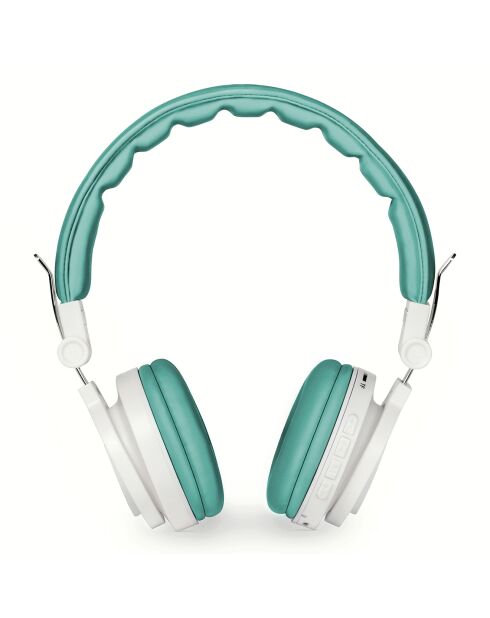 Casque Bluetooth pour enfant New Magnussen K1 turquoise