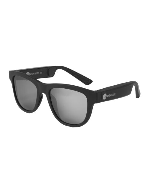 Lunette de soleil audio polarisée New Magnussen G1 fumé/noir mat