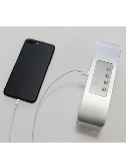 Enceinte Bluetooth Magnussen S3 argentée
