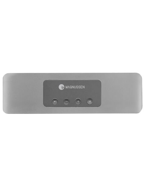 Enceinte Bluetooth Magnussen S3 argentée