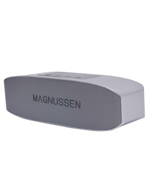 Enceinte Bluetooth Magnussen S3 argentée