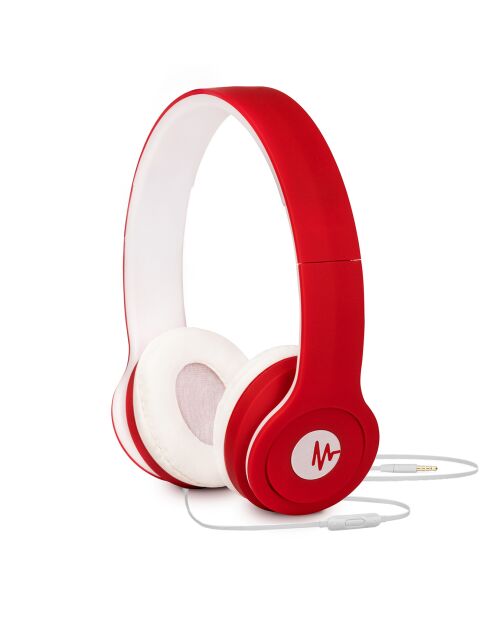 Casque audio avec câble New Magnussen W1 rouge mat