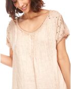 Robe 100% Lin Jakarta rose