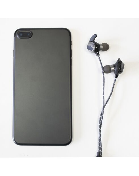 Oreillette de sport Bluetooth Magnussen M4 noir/argenté