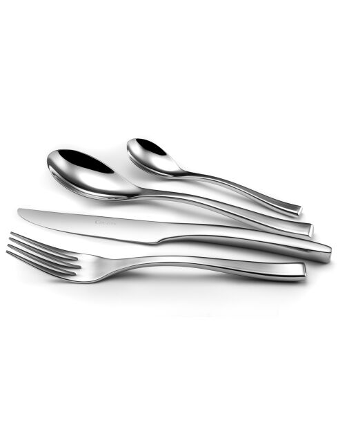 Ménagère Square grise - 24 pièces