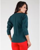 Blouse Iris verte