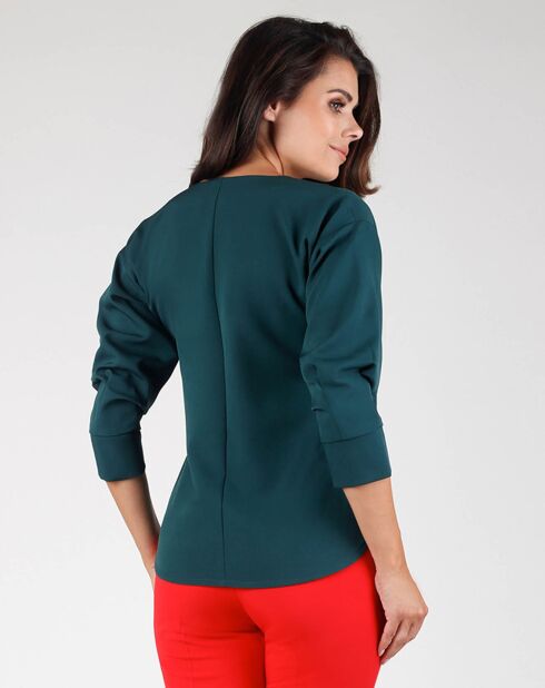 Blouse Iris verte