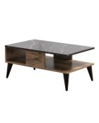 Table basse Lidya noyer - 54x90x39.6cm
