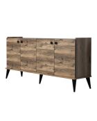 Buffet Lidya noyer - 41x182x82.5cm