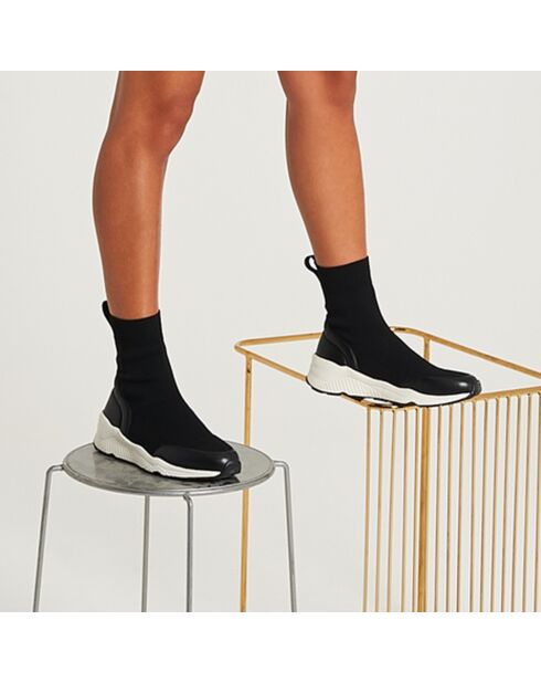 Sneakers en Tissu Helena noires
