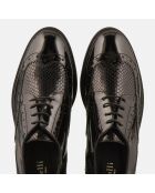 Derbies en Cuir Manu noirs