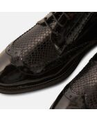 Derbies en Cuir Manu noirs