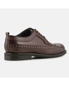 Derbies en Cuir Lidia bordeaux