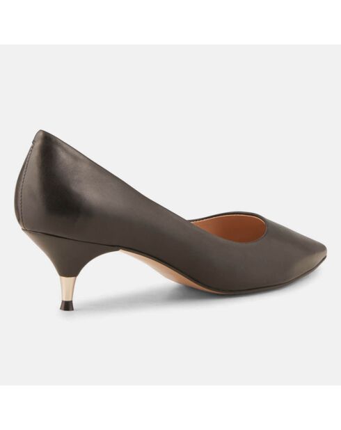 Escarpins  en Cuir Vera noirs - Talon 5 cm