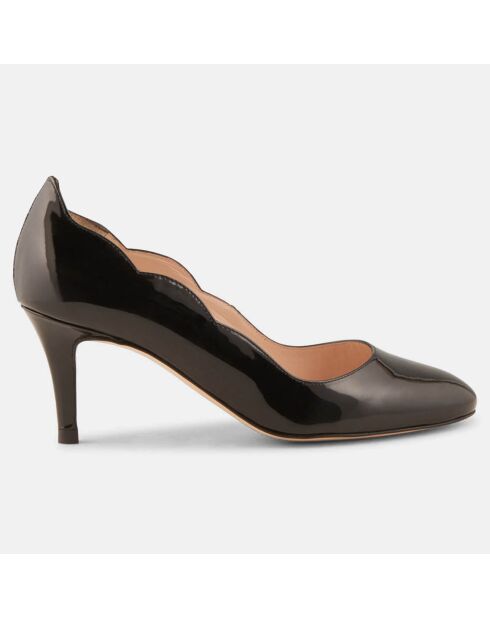 Escarpins en Cuir Elo noirs - Talon 6 cm