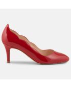 Escarpins en Cuir Elo rouges - Talon 6 cm