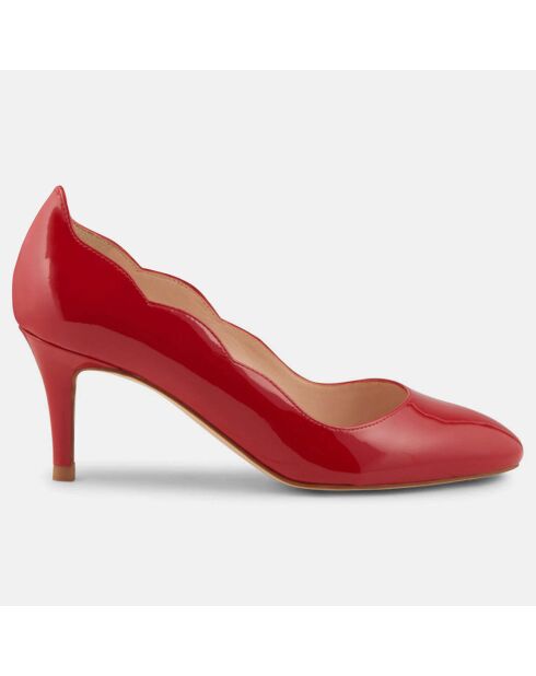 Escarpins en Cuir Elo rouges - Talon 6 cm