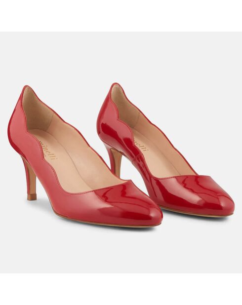 Escarpins en Cuir Elo rouges - Talon 6 cm