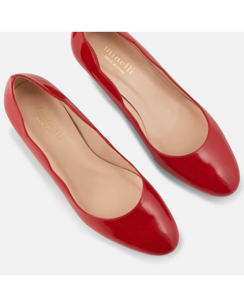Escarpins en Cuir Elo rouges - Talon 6 cm
