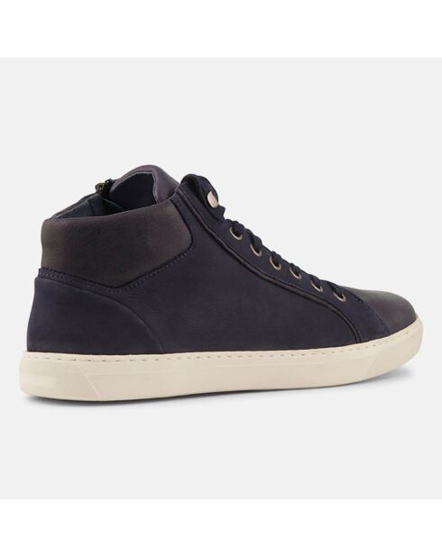 Sneakers en Cuir Alex marine