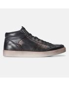 Sneakers en Cuir Alexis marine