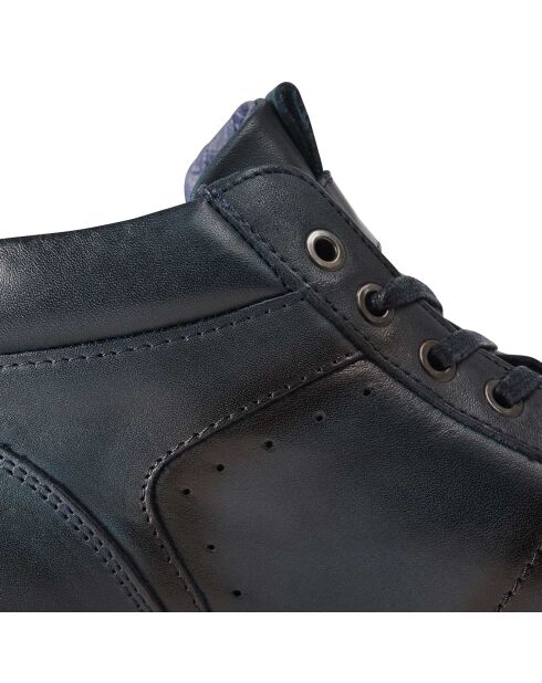 Sneakers en Cuir Alexis marine