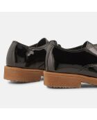 Derbies en Cuir verni Noa noires