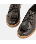 Derbies en Cuir verni Noa noires