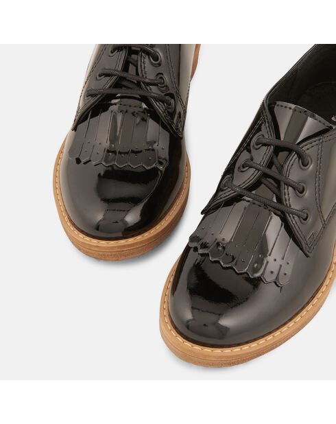 Derbies en Cuir verni Noa noires