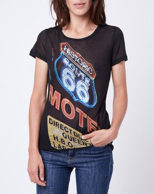 T-Shirt John Galliano noir