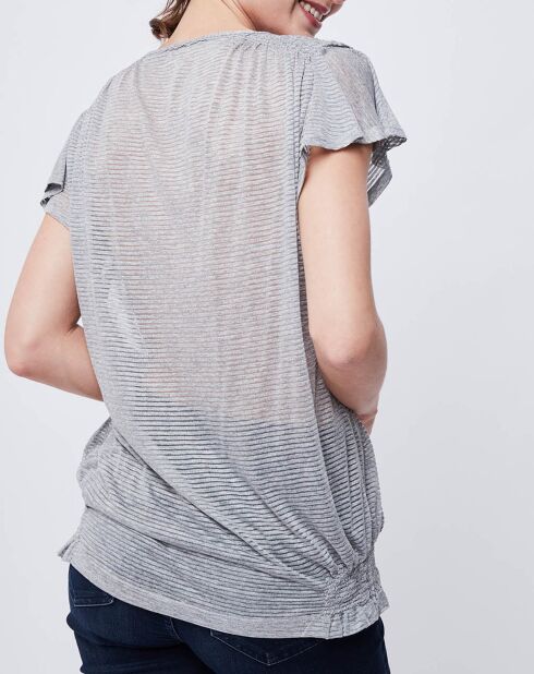 T-Shirt fluide gris souris